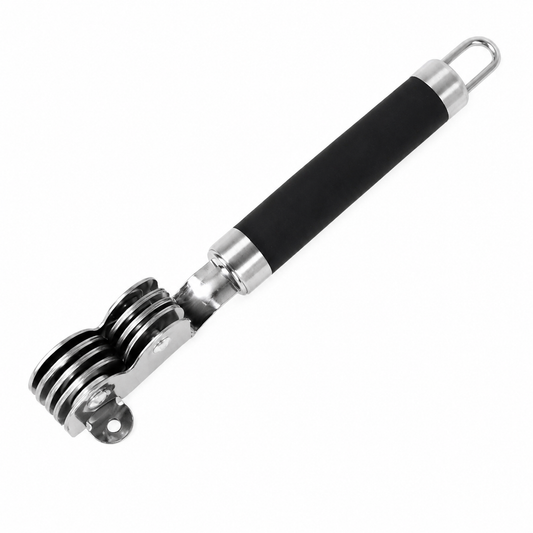 Ascuțitoare pentru cuțite, 3,5 x 19 cm, din inox, cu mâner soft-touch