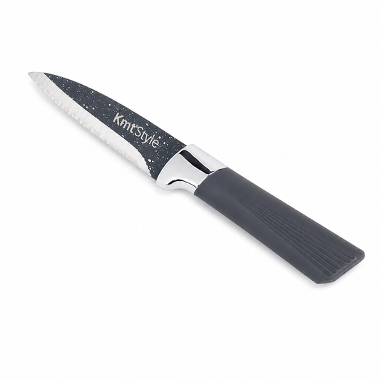 Cuțit universal, 20cm cu lamă din inox cu finisaj granit, TERRA