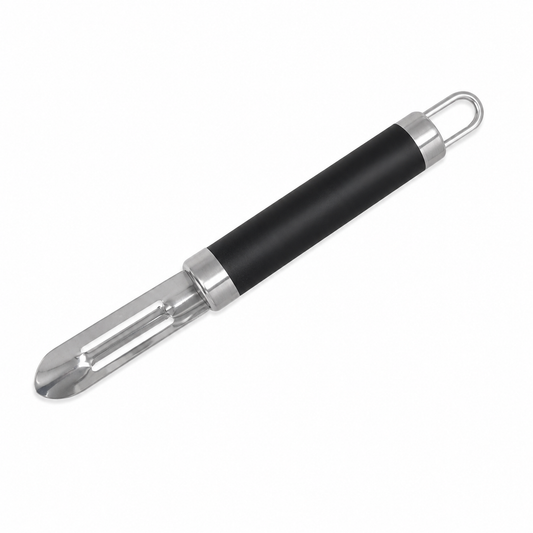 Decojitor pentru fructe și legume, 2,1 x 19 cm, din inox, cu mâner soft-touch, SELECT