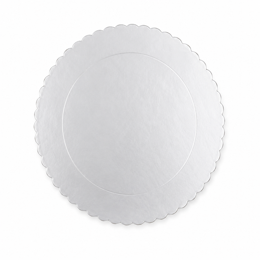 Suport rotund pentru tort, din carton alimentar laminat, Ø20 cm, grosime 2 mm