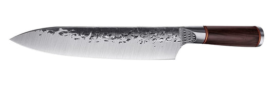 Cuțit profesional HOCHO Chef seria Brutus, oțel japonez HRC 60 călire manuală, mâner Deluxe Pakka – imagine produs 2