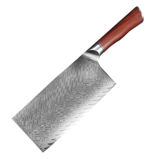 Cuțit profesional HOCHO Satâr EXTRA, Damascus L67 HRC 60, mâner Deluxe Pakka