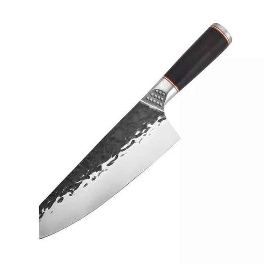 Cuțit profesional HOCHO Kiritsuke seria Brutus, oțel japonez HRC 60 călire manuală, mâner Deluxe Pakka