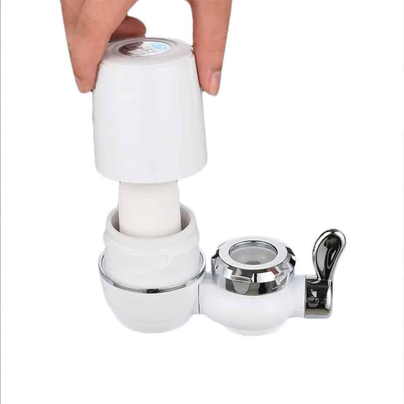 Filtru AQUAROO pentru robinet, cu cartuș și 2 funcții