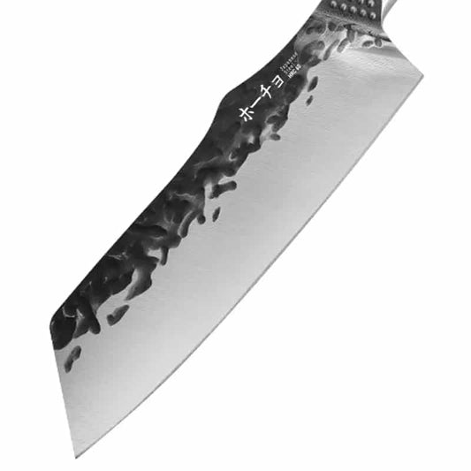 Cuțit profesional HOCHO Bunka seria Brutus, oțel japonez HRC 60 călire manuală, mâner Deluxe Pakka – imagine produs 2
