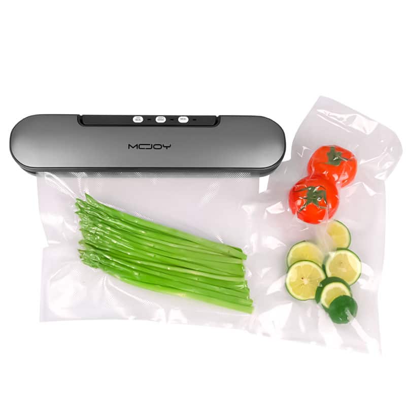 Aparat de vidat si sigilat, MCJOY Ultraslim V69, 90 W, 10 pungi si cutter image 2
