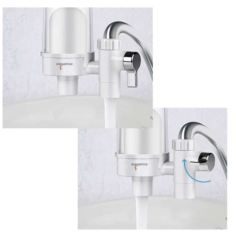 Filtru AQUAROO în 3 trepte pentru montare pe robinet