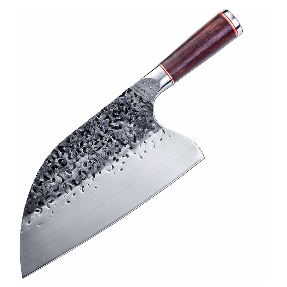 Cuțit profesional HOCHO Serbian seria Brutus, oțel japonez HRC 60 călire manuală, mâner Deluxe Pakka