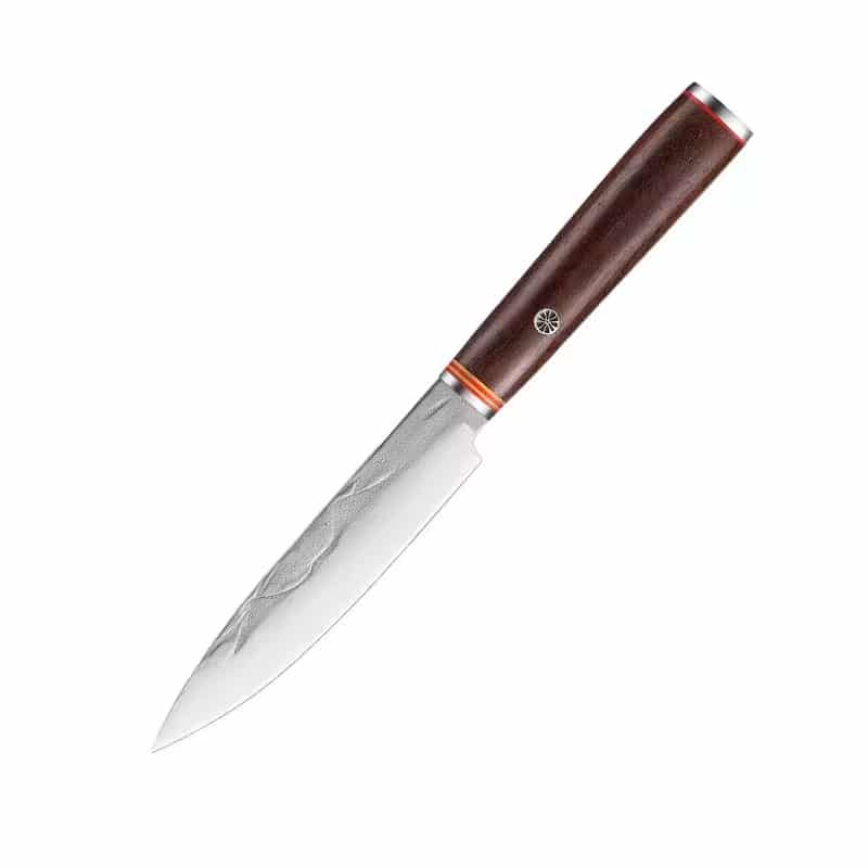 Set 5 cuțite profesionale seria Timeless, oțel japonez HRC 60 călire manuală, mâner de lemn – imagine produs 13