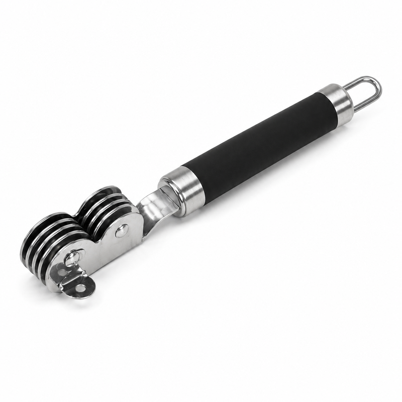 Ascuțitoare pentru cuțite, 3,5 x 19 cm, din inox, cu mâner soft-touch