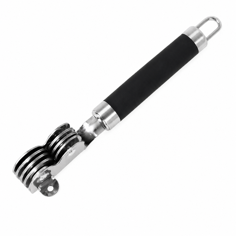 Ascuțitoare pentru cuțite, 3,5 x 19 cm, din inox, cu mâner soft-touch