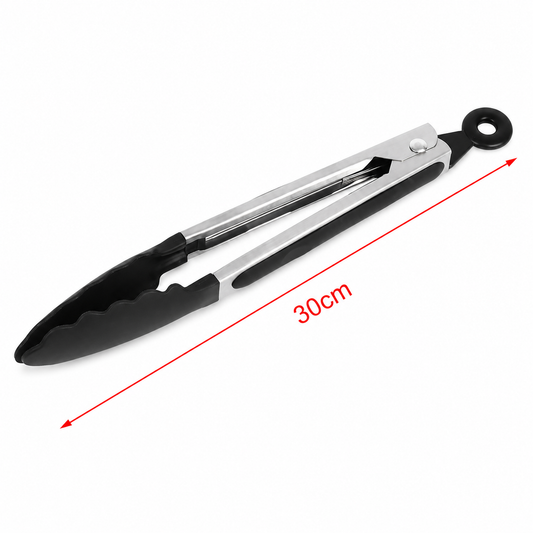 Clește de bucătărie, din inox și elemente din eco plastic, 30 cm, seria DAILY