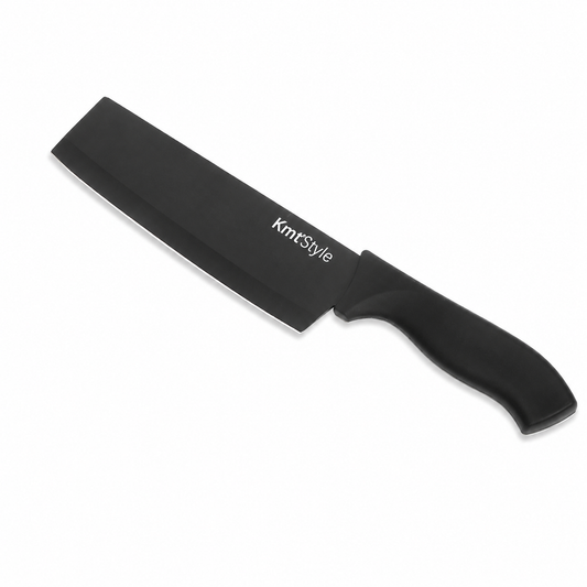 Cuțit Nakiri, 30cm, cu lamă antiaderentă din inox cu finisaj negru, ERGO