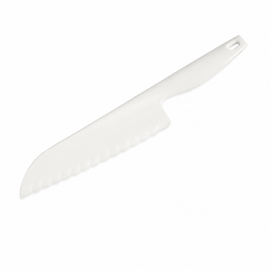 Cuțit pentru tort și prăjituri, 4 x 30 cm, din eco plastic, seria BASIC
