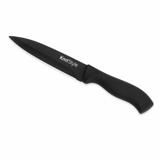 Cuțit universal, 23cm cu lamă antiaderentă din inox cu finisaj negru, ERGO