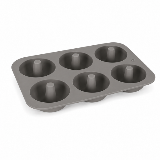 Formă pentru gogoși, din silicon, 6 cavități, Ø7 cm,  seria FLEXI