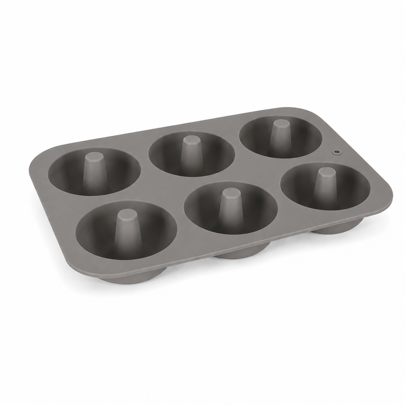 Formă pentru gogoși, din silicon, 6 cavități, Ø7 cm,  seria FLEXI