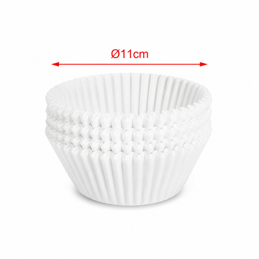 Forme rotunde pentru brioșe, din hârtie pentru copt, Ø11 cm, set 50 piese, seria PARTY, 5403542