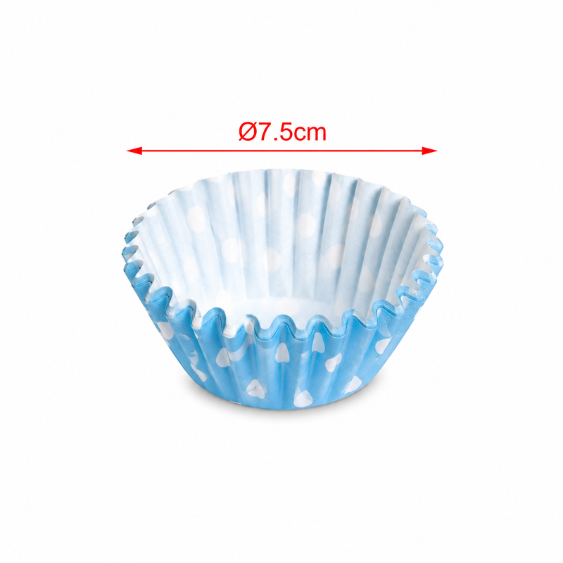 Forme rotunde pentru brioșe, din hârtie pentru copt, Ø7,5 cm, set 80 piese, 5403544