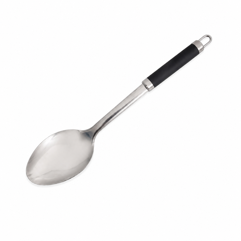 Lingură pentru servire, din inox, cu mâner soft-touch, 7 x 33,5 cm, SELECT