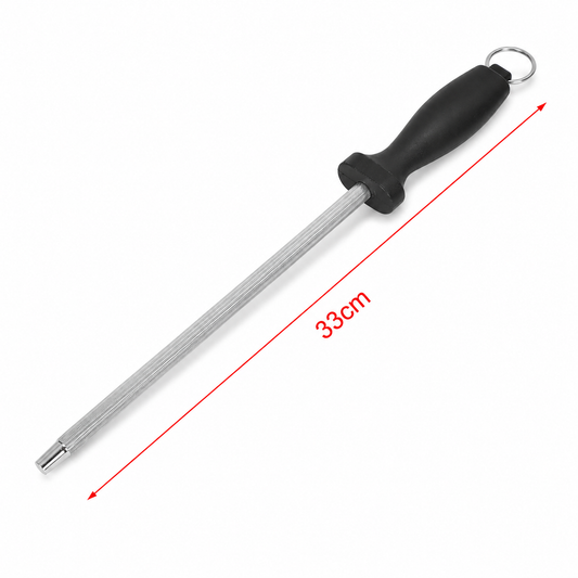 Masat pentru ascuțirea cuțitelor, 33cm, cu mâner ergonomic din eco plastic, CLASSIC