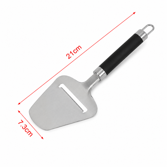 Paletă pentru brânzeturi, 7,3 x 21 cm, din inox, cu mâner soft-touch, SELECT