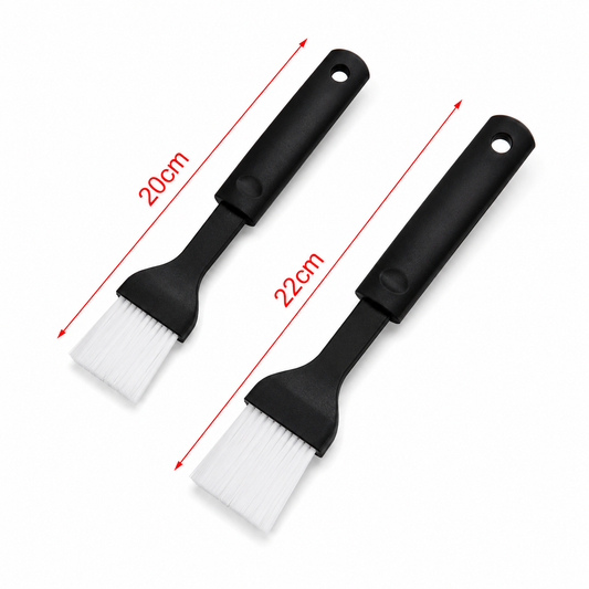 Set pensule pentru ungere și marinare, din eco plastic, 19 cm și 21 cm, BASIC