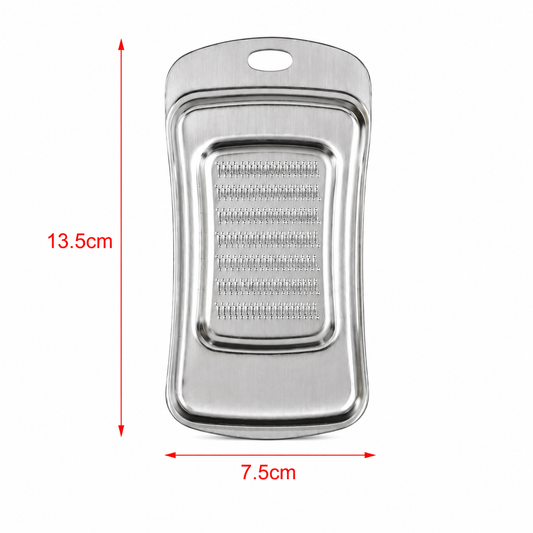 Răzătoare fină pentru ghimbir, din inox, 7,5 x 13,5 cm, seria CLASSIC