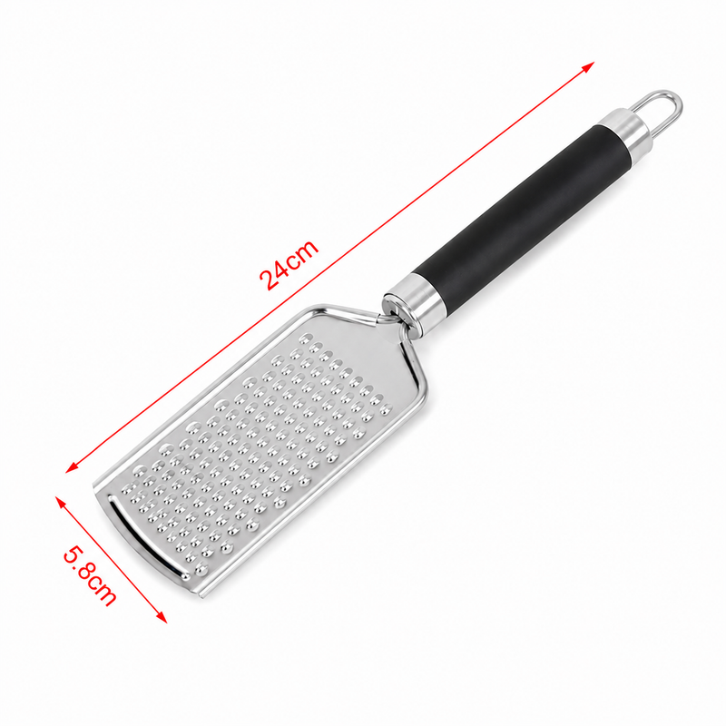 Răzătoare fină,  5,8 x 24 cm, din inox, cu mâner soft-touch, SELECT