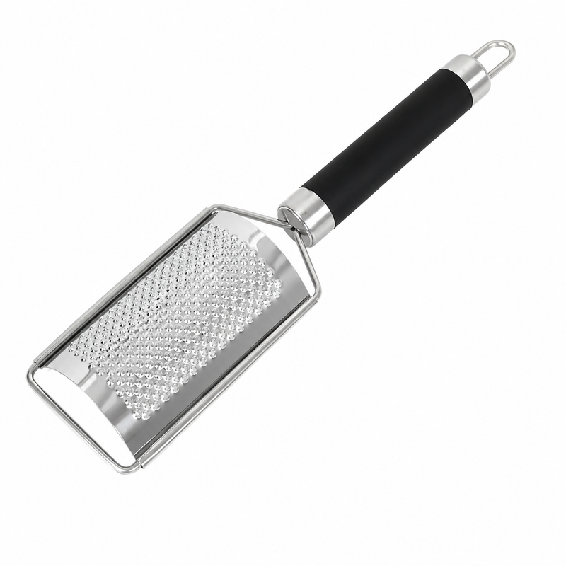 Răzătoare fină curbată, 5,6 x 24 cm, din inox, cu mâner soft-touch, seria SELECT