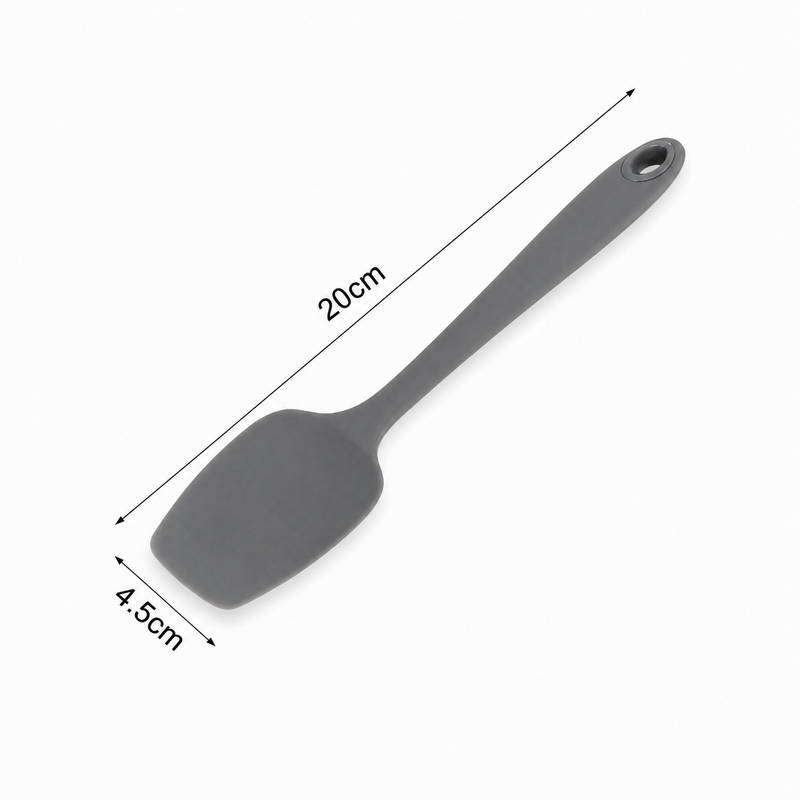 Spatulă flexibilă pentru patiserie, din silicon, 4,5 x 20 cm, seria FLEXI