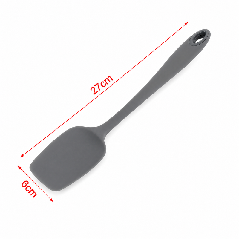 Spatulă flexibilă pentru patiserie, din silicon, 6 x 27 cm, seria FLEXI