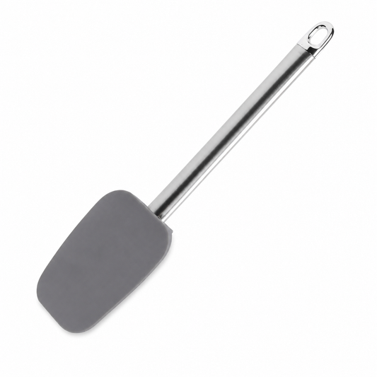 Spatulă racletă pentru patiserie, din silicon, cu mâner din inox, 5 x 24 cm, FLEXI