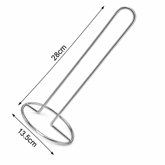Suport pentru rolă de hârtie, din metal, 28 x 13,5 cm, seria EASY