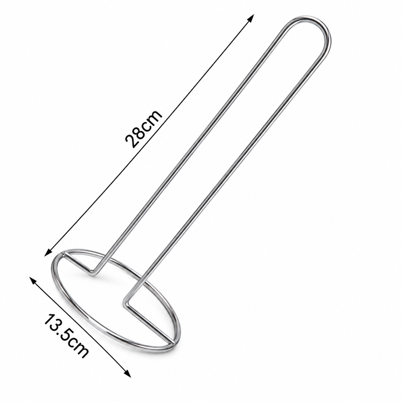 Suport pentru rolă de hârtie, din metal, 28 x 13,5 cm, seria EASY
