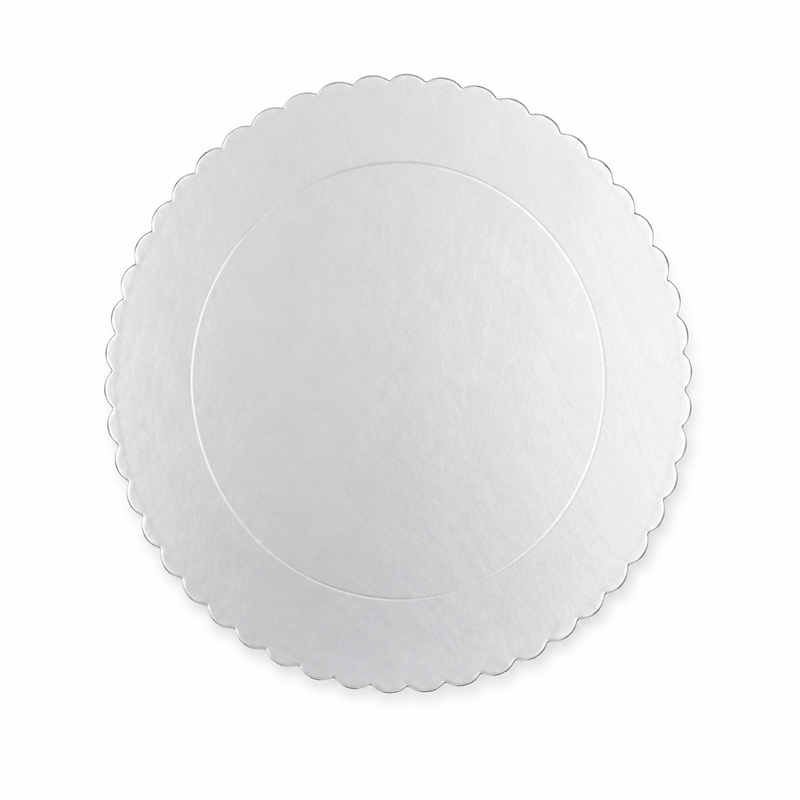 Suport rotund pentru tort, din carton alimentar laminat, Ø20 cm, grosime 2 mm