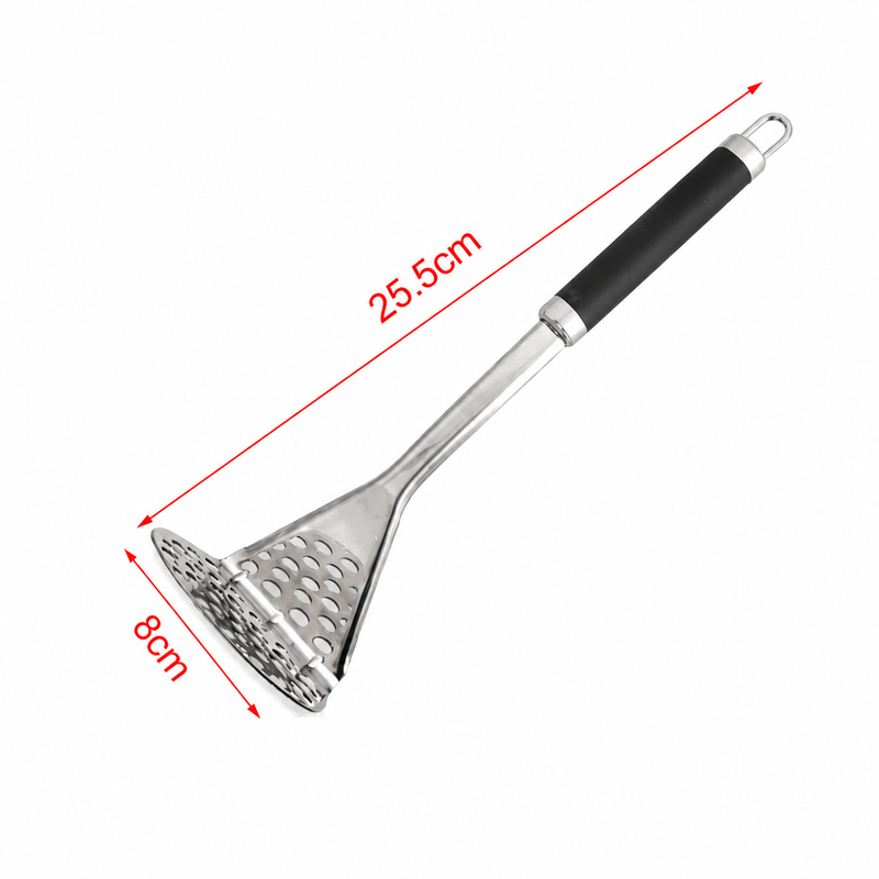 Zdrobitor pentru cartofi, din inox, cu mâner soft-touch, 25,5 cm, seria SELECT