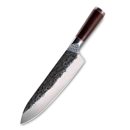 Cuțit profesional HOCHO Chef seria Brutus, oțel japonez HRC 60 călire manuală, mâner Deluxe Pakka