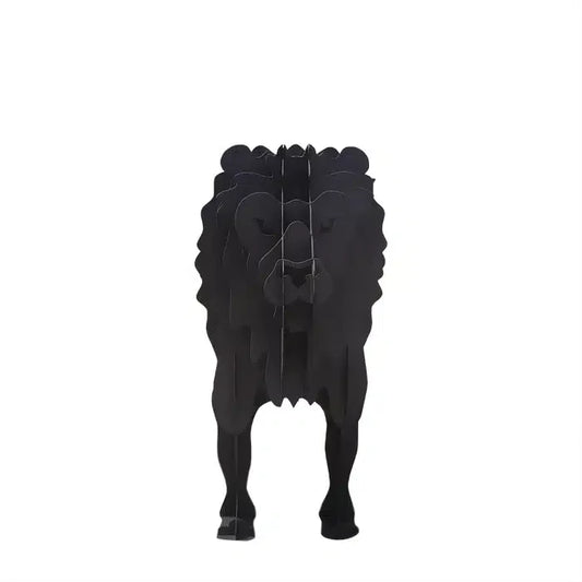 Gratar pliabil, din otel premium, in forma de leu, 61x29x20 cm image 1
