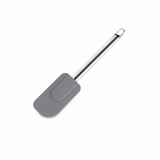 Spatulă rigidă pentru patiserie, din silicon, cu mâner din eco plastic, 6 x 26cm FLEXI